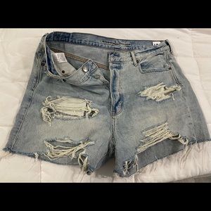 American Eagle Outfitters - Ripped Denim Shorts NWT